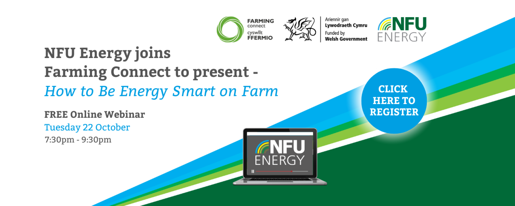 Join NFU Energy and Farming Connect's Webinar: How to Be Energy Smart on Farm – 22 October 2024